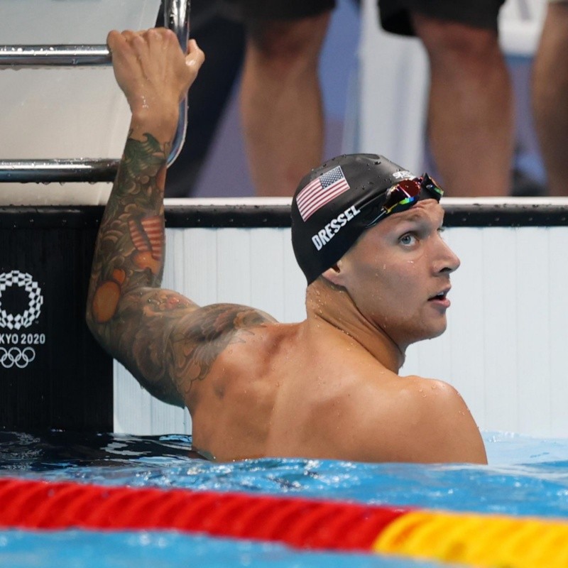 Tokio 2020: Sin Caeleb Dressel, Estados Unidos quedó afuera del podio en los 4x200 metros libre