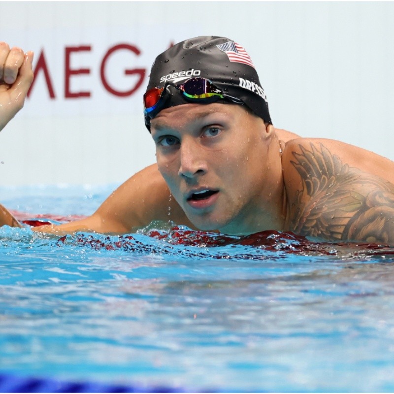 Caeleb Dressel y su secreto para ser comparado con Phelps