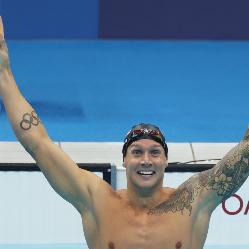 Caeleb Dressel sumó su segunda dorada en Tokio 2020