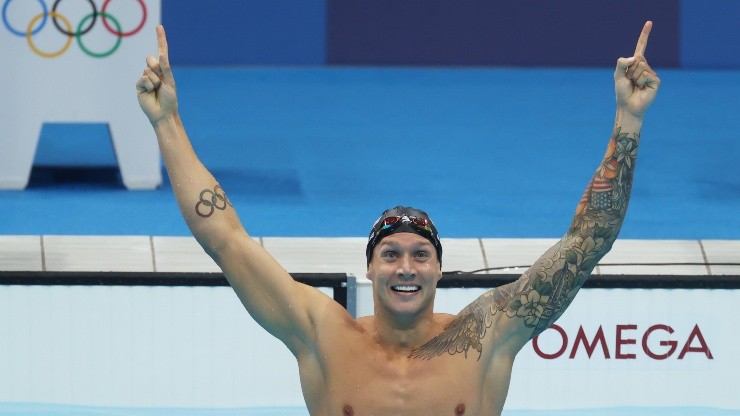 Caeleb Dressel continúa sumando para su medallero personal.