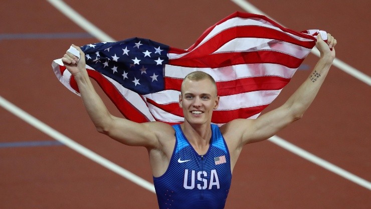 Sam Kendricks no podrá defender su medalla de bronce de Río 2016 en salto con garrocha.