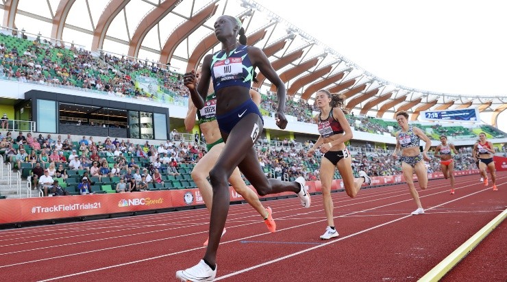 Athing Mu, la niña prodigio del atletismo (Getty Images)