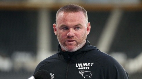 Wayne Rooney, entrenador del Derbi County.
