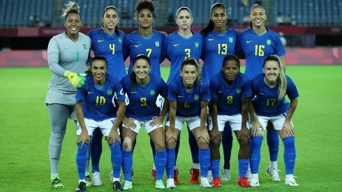 A Seleção feminina de futebol. (Foto: Getty Images)
