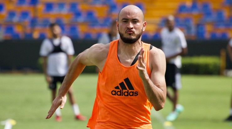 Las imágenes que tomó Guzmán en la práctica. (@TigresOficial)