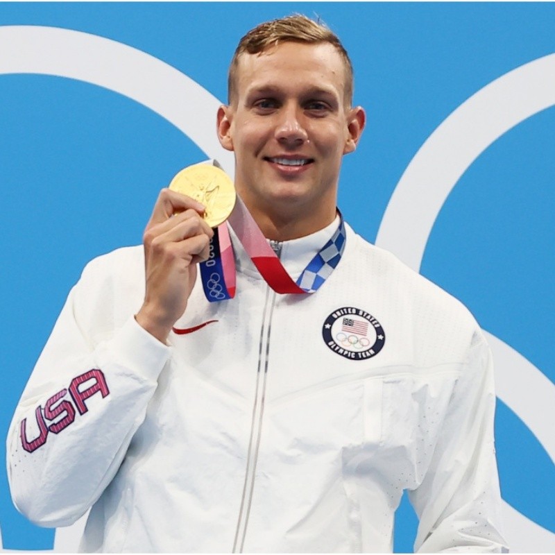 El noble gesto de Caeleb Dressel tras ganar una nueva medalla de oro