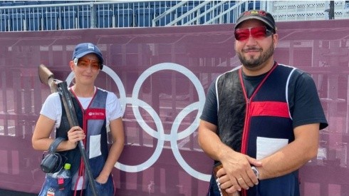 Fátima Gálvez y Alberto Fernández, medallas de oro en Foso mixto.