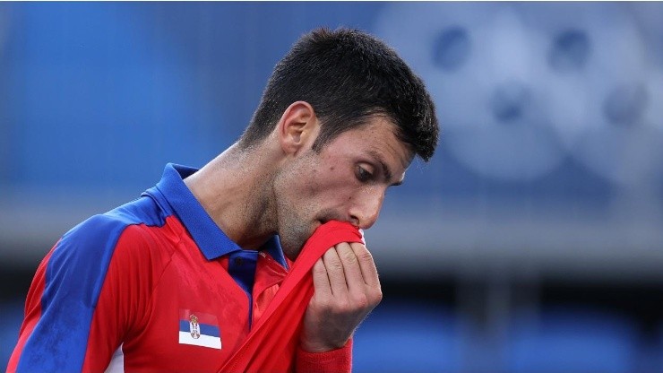 Novak Djokovic perdió el bronce y abandona el Dobles Mixto.