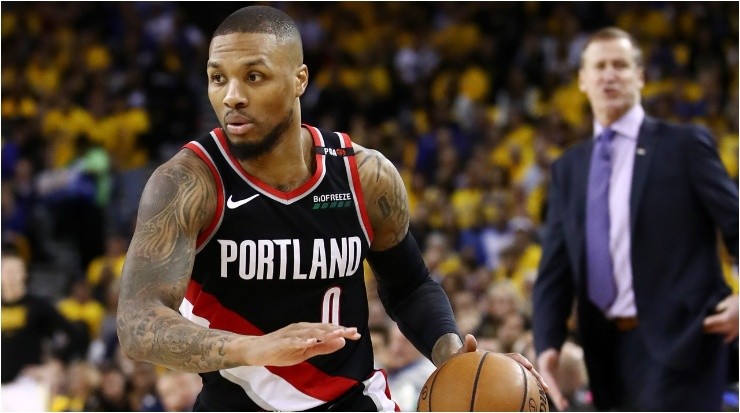 Damian Lillard. (Getty)