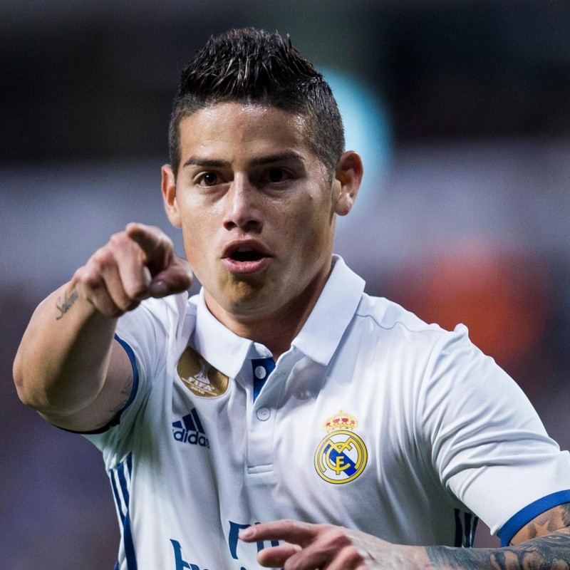 James Rodríguez responde se voltará ao Real Madrid