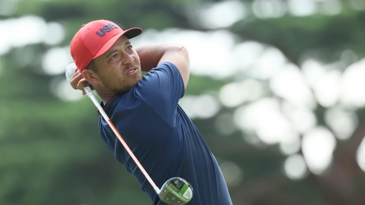 Xander Schauffele se quedó con el oro de golf en Tokio 2020.