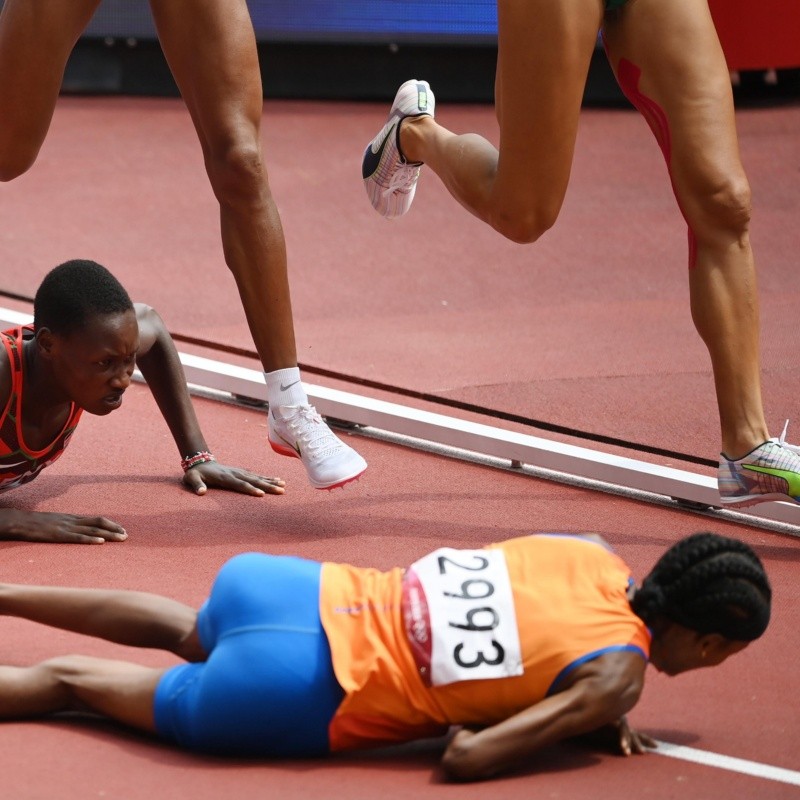 La grandeza de Sifan Hassan: se cayó, se recuperó y ganó su serie de 1500 metros