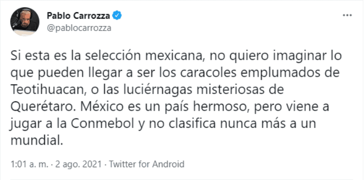 Pablo Carrozza vs. México 3