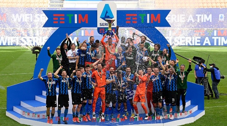 Inter Milan want to defend their crown in the 2021/22 Serie A. (Getty)