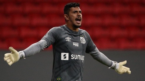 João Paulo foi o principal jogador do Santos na vitória sobre a Chapecoense (Foto: Getty Images)