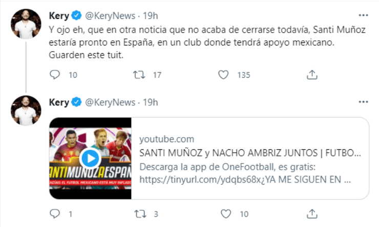 Santiago Muñoz con chances de ir a España