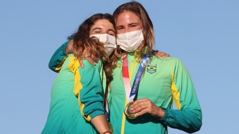 A dupla bicampeã olímpica da vela. (Foto: Getty Images)