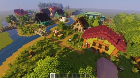 Recrean la ciudad de Stardew Valley en Minecraft, y se ve alucinante