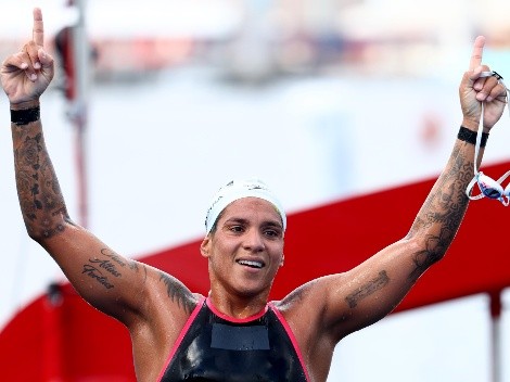 Oro en natación de aguas abiertas para Ana Marcela Cunha