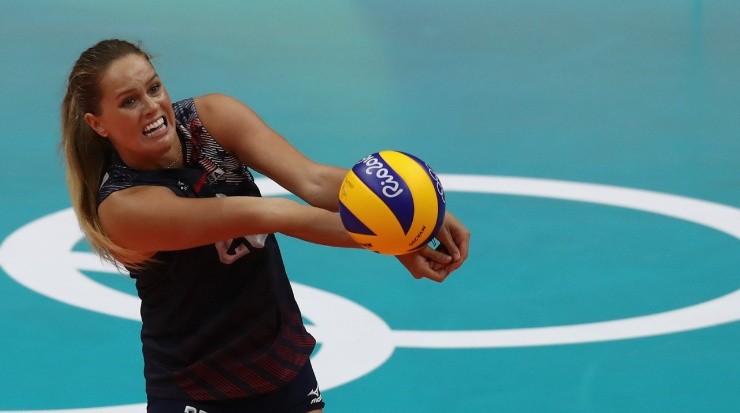 Kelsey Robinson is one of the best outside hitters in the world (Getty).