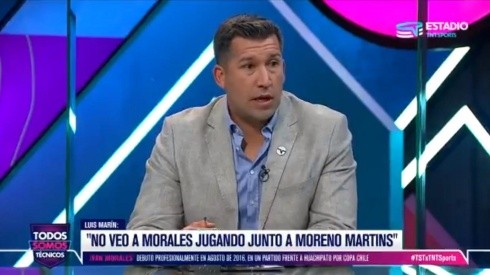 Luis Marín cree que Iván Morales podría dejar Colo Colo si llega Moreno Martins.