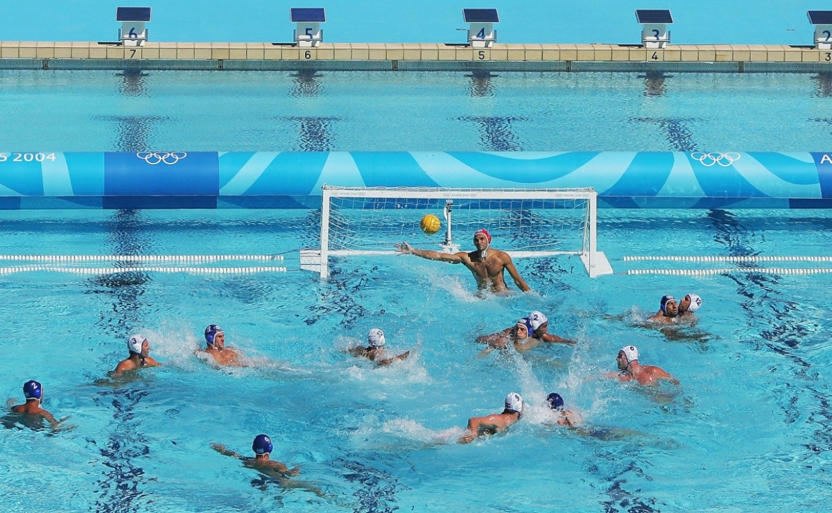 General Action In The Menxs Olympic Water Polo  Xgettyx  242310155 
