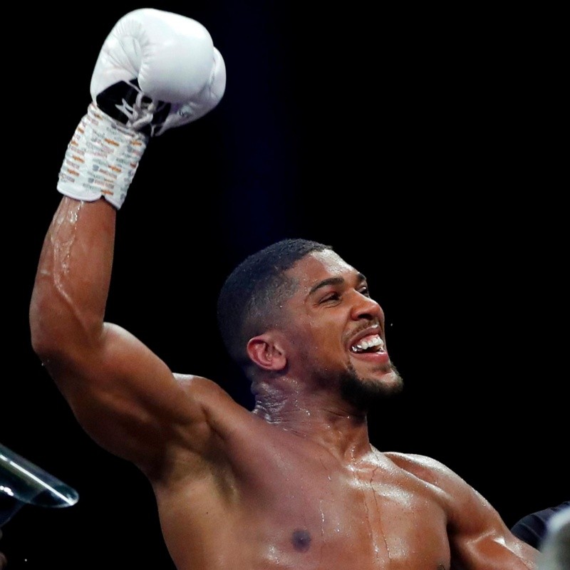 La locura de los fanáticos para la próxima pelea de Anthony Joshua