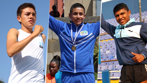 José Barrondo, José Calel y José Ortiz representarán a Guatemala en los Juegos Olímpicos en los 20km de marcha (Fuente: Comité Olímpico Guatemalteco)