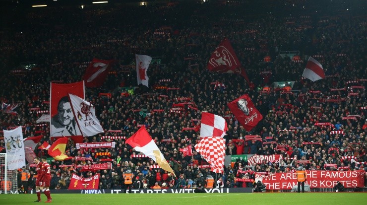 The 2021/22 Premier League season will see Liverpool’s Anfield packed again. (Getty)