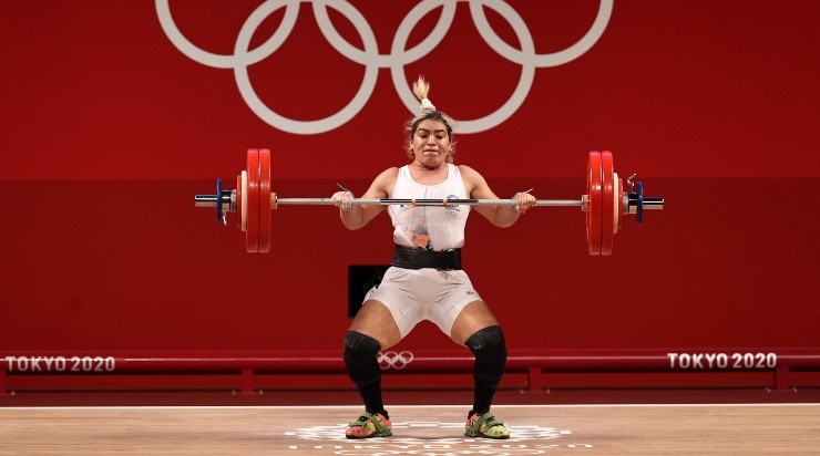 Aremi Fuentes, debut y presea olímpica. (Getty)