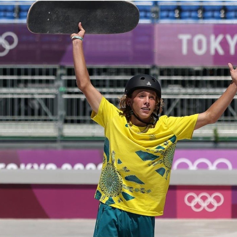 Keegan Palmer, primer oro del Skateboarding Park masculino