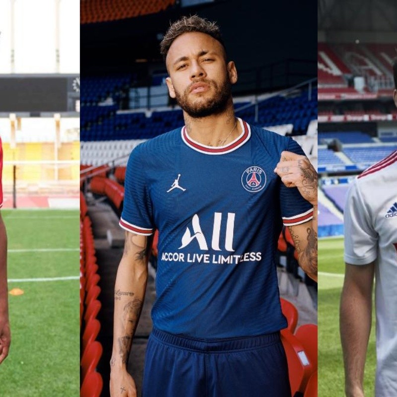 Ligue 1: estas nuevas camisetas de todos los equipos para la temporada 2021/2022