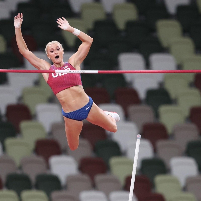 Katie Nageotte es la nueva reina del salto con garrocha