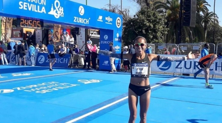 Marcela Gónez, en Sevilla