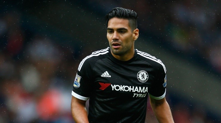 Radamel Falcao in action with Chelsea in 2015/16. (Getty)