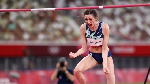 María Lasitskene gana el oro y se consagra como la reina del salto en alto femenino.