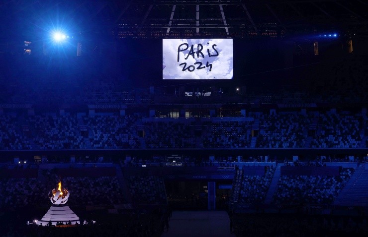 La nueva edición dibujada en cámara por el palista francés y triple campeón olímpico Tony Estaguet. (Getty)