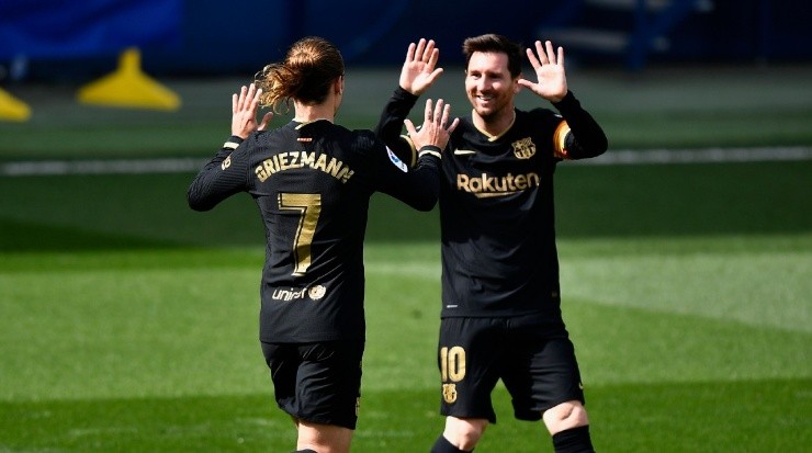 Messi and Griezmann