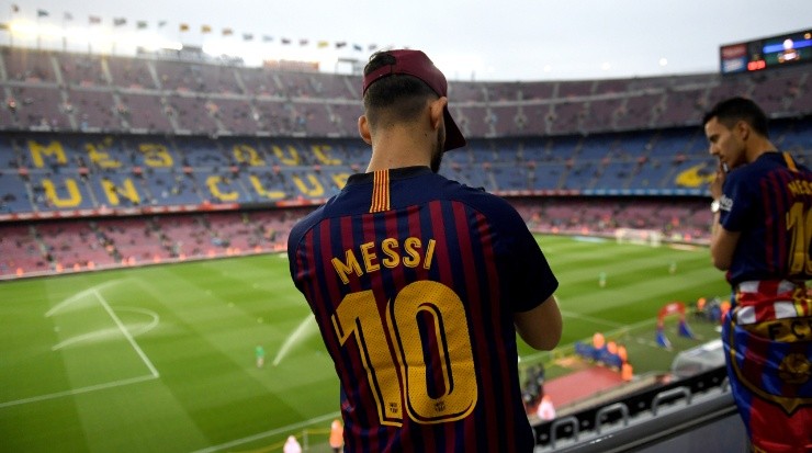 Barcelona sold countless jerseys of Lionel Messi so far. (Getty)