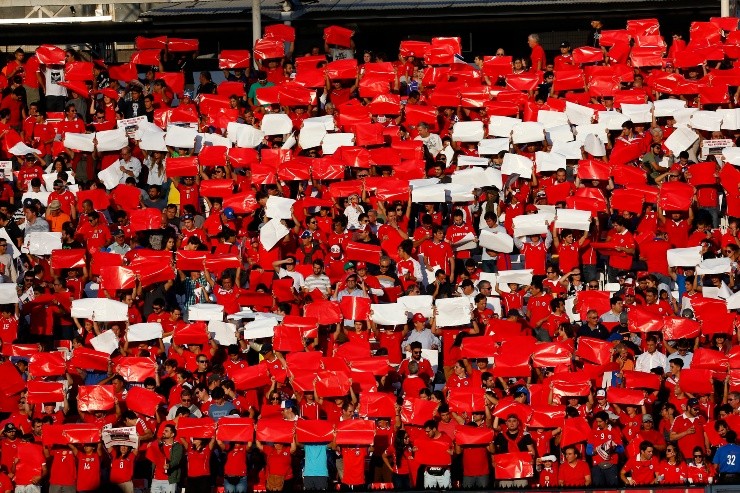 Selección Chilena Estadio Monumental