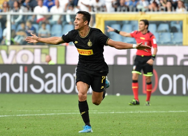 Alexis Sánchez Inter de Milán Serie A