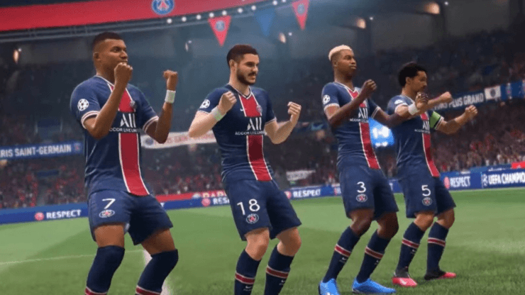 Así será el equipazo de PSG con Messi en el FIFA 22