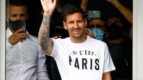 Lionel Messi es nuevo jugador del PSG. (Foto: SAMEER AL-DOUMY - AFP).