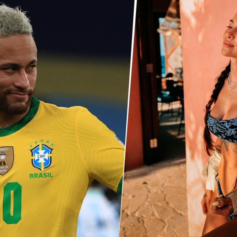 Quedó todo confirmado: los mensajes "coquetos" de Neymar Jr a Greeicy Rendón