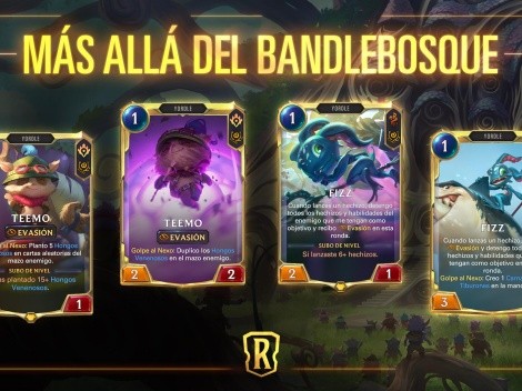 La expansión Bandlebosque llega a Legends of Runeterra ¡4 nuevas cartas de campeón!