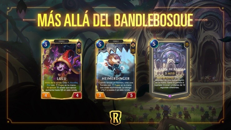 La Expansión Bandlebosque Llega A Legends Of Runeterra ¡4 Nuevas Cartas