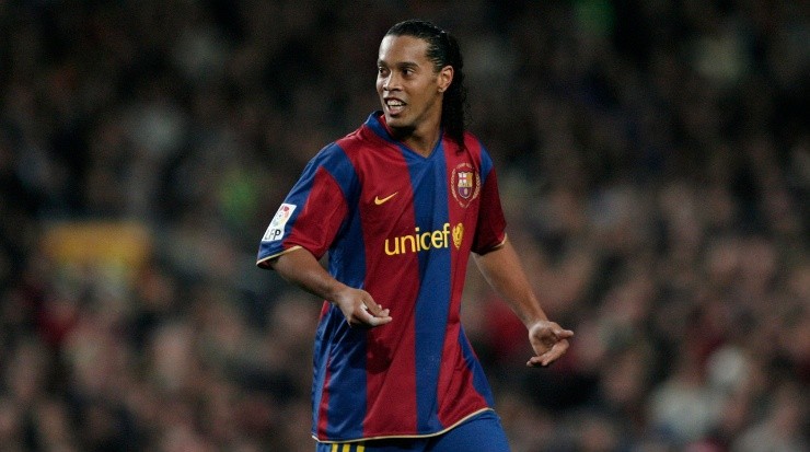 Ronaldinho played for five years in Barcelona. (Getty)