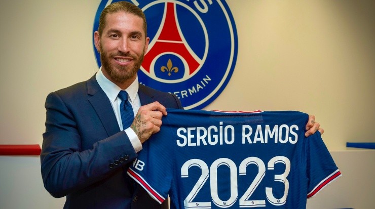 Sergio Ramos signed with PSG (Twitter: @SergioRamos)