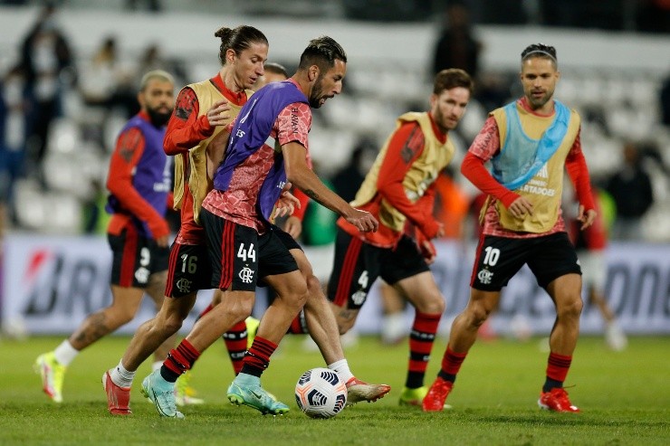 Mauricio Isla Flamengo Olimpia Copa Libertadores