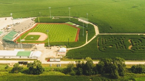The location for the MLB Field of dreams (Twitter: @LasMayores)